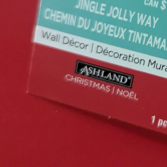 NWT! Retro 'No Humbugging' Red Christmas MCM Sign Michael's Holiday Home Decor - Picture 11 of 12